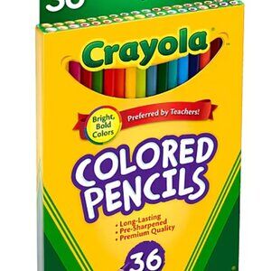 The Mega Deals Colored Pencils, 36 Colored Pencils.